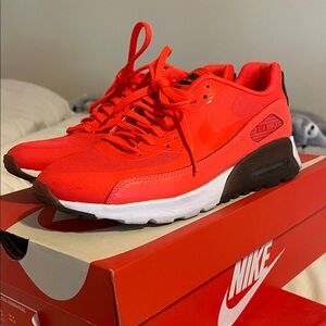 Nike Air Max 90 Bright Red Sneakers